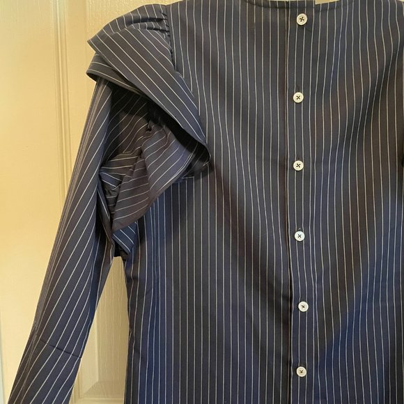 Double R Brand Custom Ruffled Suiting Top - Picture 2 of 4